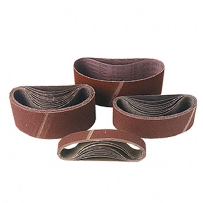 Nastro senza fine per macchina portatile Classic Larghezza 100 Lunghezza 560 Grana 80 Scatola da 10
