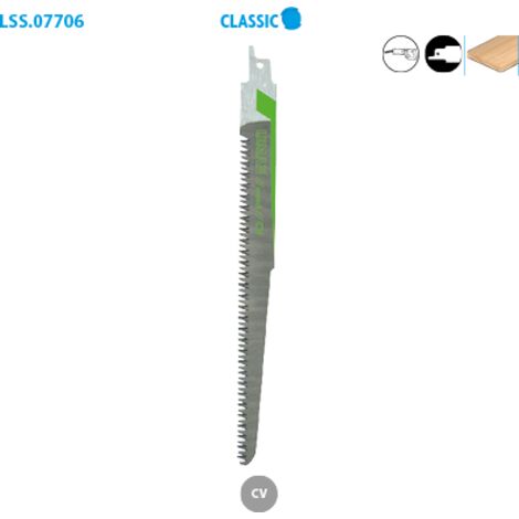 Leman - 5 Lame de scie Sabre / 210mm Pas 2,5mm Denture Speciale Menuiserie