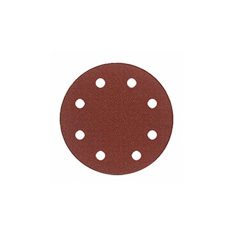 Leman - Disque velcro multi-usage Classic ø 125 Grain 40 Sans Perforation Boite de 50