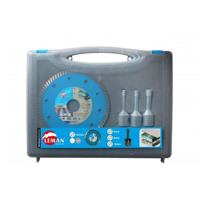 Leman - Kit carrelage spécial meuleuse KITCAR.125