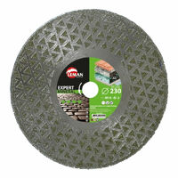 Leman - Disque diamant jante continue face diamant multimatériaux Ø 230 mm