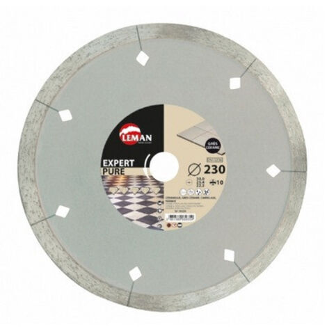 Leman - Disque Diamant Segment Carrelage 200x30/25,4/22,23 Ht 10