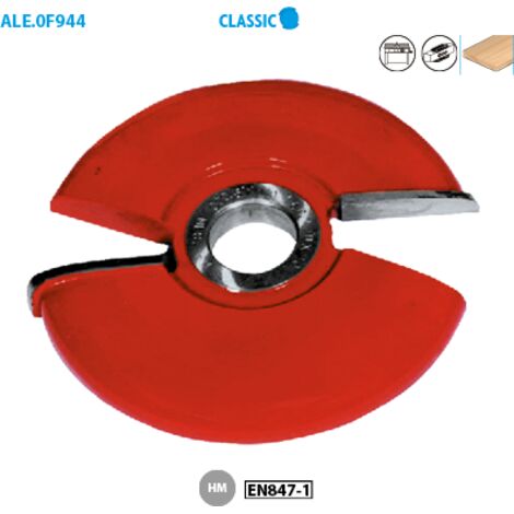 Leman – Fraise carbure brasé D160 AL30 Z2 – Pour travail de précision sur panneaux de porte – 2 dents – Diamètre 160 mm