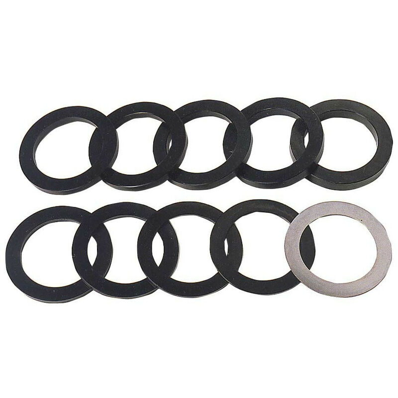 Leman - Jeu de 10 bagues épaisseur 1 à 10 mm alésage 50 mm