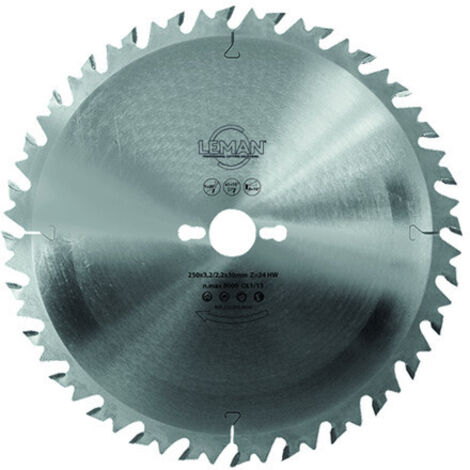 Leman - Lama da taglio in metallo duro con antiritorno 315x30x24z - 222.315.3024