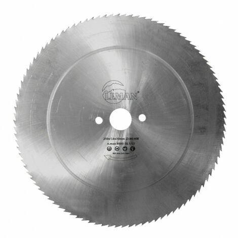 Leman - Lame Acier 250x1.6x30 80 Denture Couchee