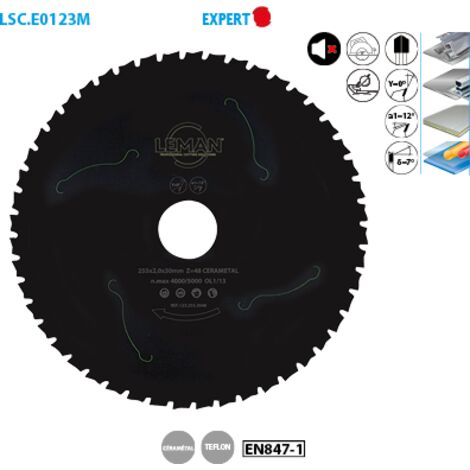 Leman - Lame Cera-Metal 255x30x48z Metaux