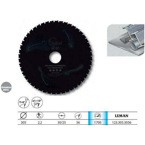 Leman - Lame Cera-Metal 305x30x56z Metaux