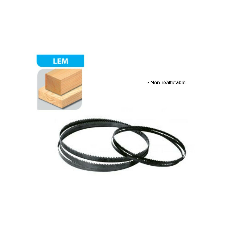 Leman - Lame de scie a ruban flexback c75 1710x13x0.65 4t - lem 5