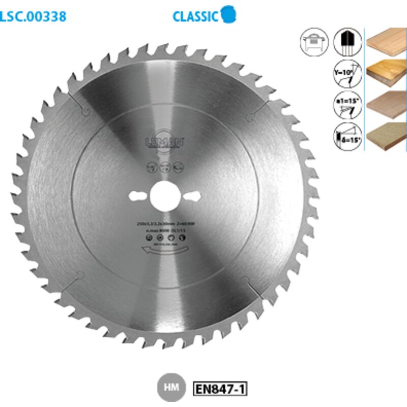 Leman - Lame Carbure Mise à Format 400x30x120z Alt. / Bois