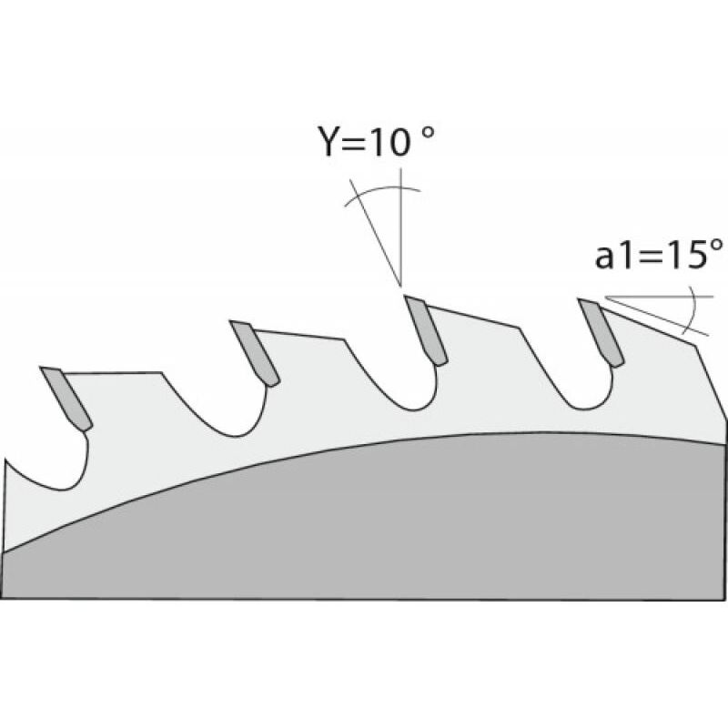 Leman - Lame de scies circulaires carbure mélaminé, diamètre 300 mm, 72 dents
