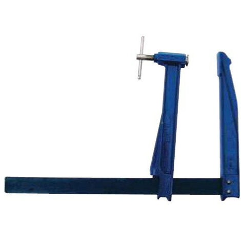 Leman - Lot de 2 Serre-joint à pompe saillie large 40x10 600mm