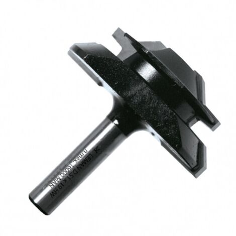 Leman – Mèche bouvetage 45° D.51mm – Longueur utile 14-22mm – Queue 8mm – Pour assemblages précis dans le bois dur