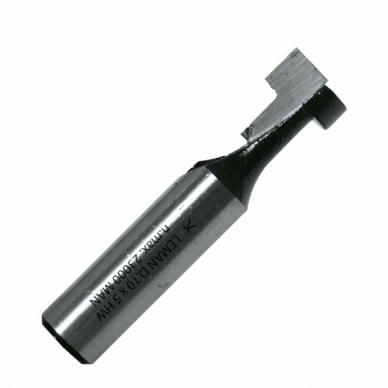 Leman - Mèche hm pour rainure en t D.10/5 x 5/5 mm queue 8 mm