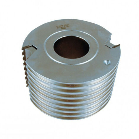 Leman – Porte-outils à jointer à fond plat 140 mm – Alésage 50 mm – 2 dents pour tenons longs en alliage léger