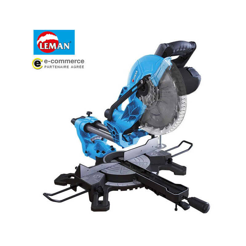 Scie à onglet radiale Ø255mm - SOR250 - Leman