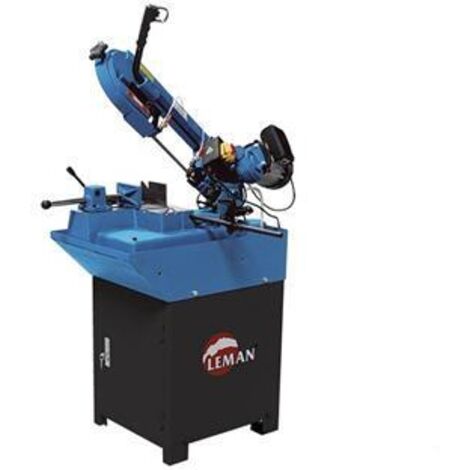 Leman – Scie à ruban métal manuelle 150mm – Puissance 550W – Vitesse de coupe 34m/min – Capacité de coupe 150x140mm – SRM150
