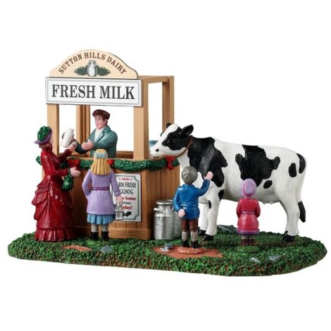 Lemax 43716 Fresh Milk Stall - Scena Decorativa