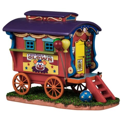 Lemax 43723 Friendly The Clown Caravan - Scena Decorativa