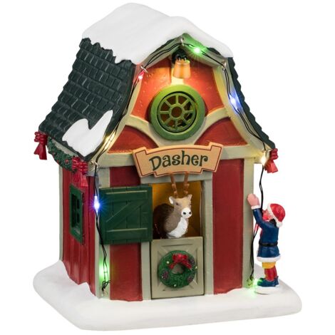 Lemax 44331 Dasher's Den - Scena Decorativa