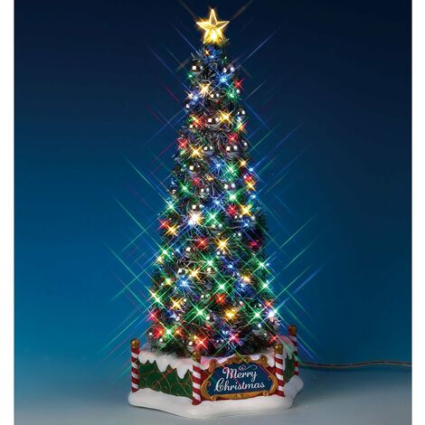 Foto Alberi Di Natale Addobbati.Lemax Albero Di Natale Addobbato New Majestic Christmas Tree 84350