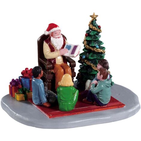 Lemax Babbo Natale Narra Storie - Storybook Santa - LEMAX - 93435