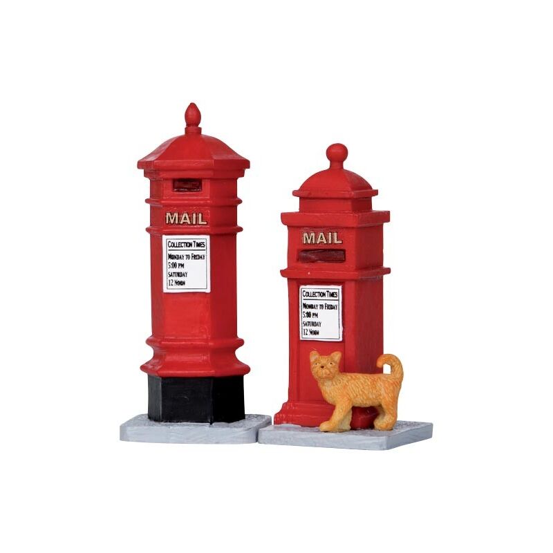 Magiedinatale - Cassette postali rosse in stile