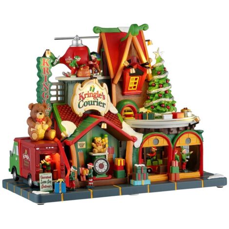 LEMAX Edificio Animato Kringle's Courier