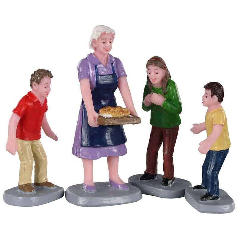 Family Tradition S/4 – Family Tradition S/4 Für Das Weihnachtsdorf - Lemax