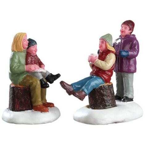 Lemax - Figurine Temps de qualité avec maman