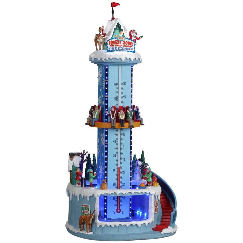 Lemax - Santa s Freeze Zone C/Adattat - Zone de congélation Santa c/ Adattat pour village de Noël