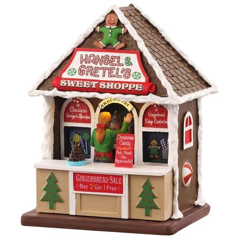 Lemax Hansel & Gretel'S Sweet Shoppe