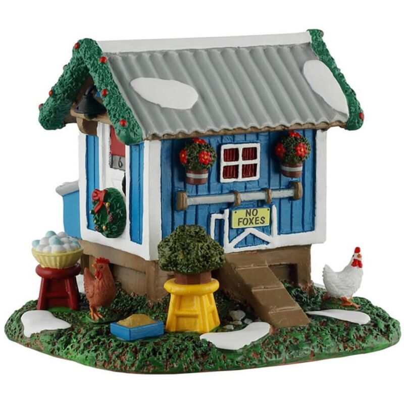 Lemax Hühnerstall Für Den Garten 8, 2x10, 1x9, 2