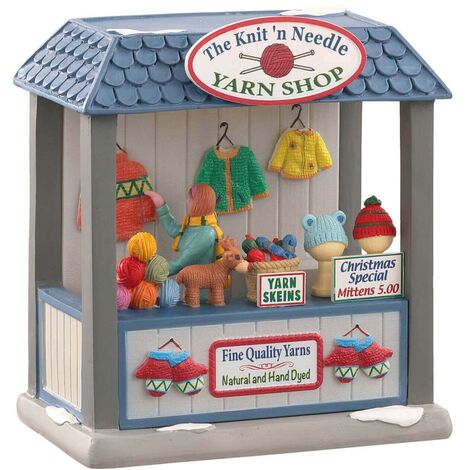 Lemax La boutique de laine Knit 'N Needle