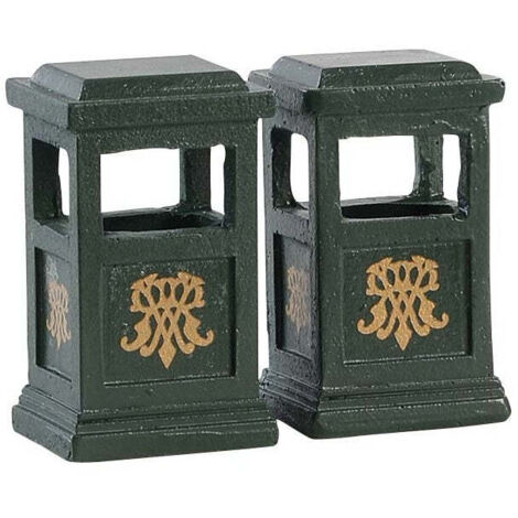 Lemax LEMAX - Green Trash Can Cod. 84386