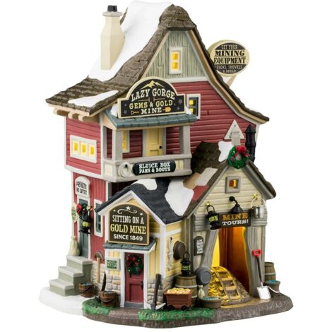 Lemax LEMAX - Lazy Gorge Gems Gold Mine Cod. 45233