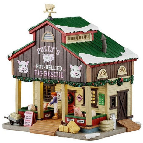 Lemax LEMAX - Pollys Pot Bellied Pig Rescue Cod. 55323