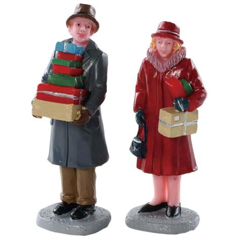 Lemax Mailing Frenzy set de 2 figuritas 700x0x0