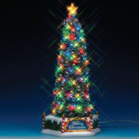 Lemax New Majestic Christmas Tree 84350 Villaggio Di Natale