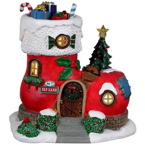 Lemax NO 3 Elf Lane 24017 Villaggio di Natale
