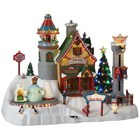 Lemax Nordpol Jahrmarkt 74254 279x356x243