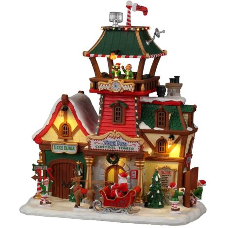 Lemax North Pole Control Tower 25864 villaggio di natale