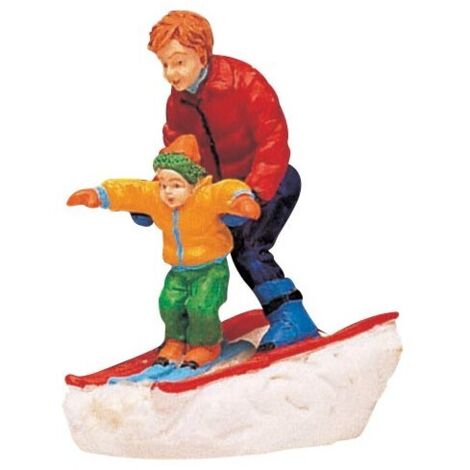 LEMAX Padre E Figlio Che Sciano