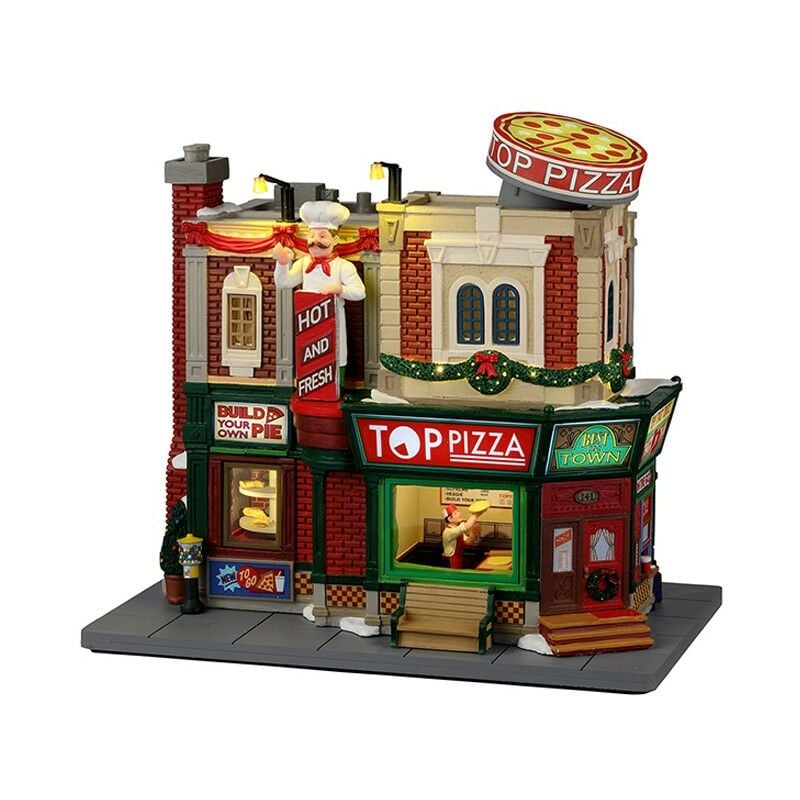 Lemax - Top Pizza avec Adaptateur 4,5 v Réf. 25860