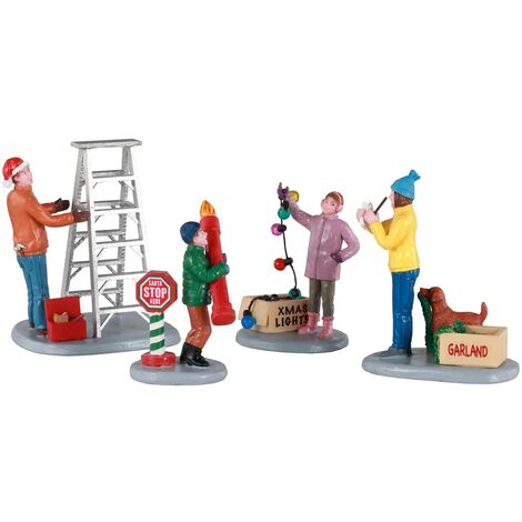 Lemax Preparazioni Decorazioni In Famiglia - Getting Ready To Decorate - LEMAX - 12030