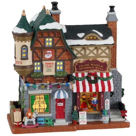 Lemax Santa's List Toy Shop 15798  villaggio di natale