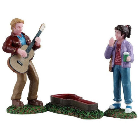 LEMAX Set 2 Personaggi Una Dolce Serenata Improvvisa