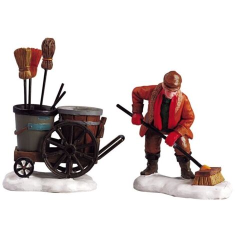 LEMAX- SOGGETTO PULIZIA DELLE STRADE SET 2 - NATALE NATALIZIO 52093