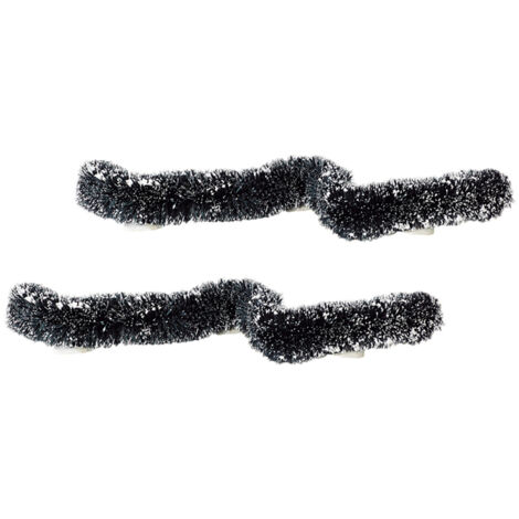 LEMAX- SOGGETTO SIEPE INNEVATA SET 2  - NATALE NATALIZIO 24996