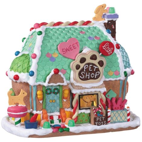 Lemax Sweet Little Pet Shop con Adattatore 4.5V